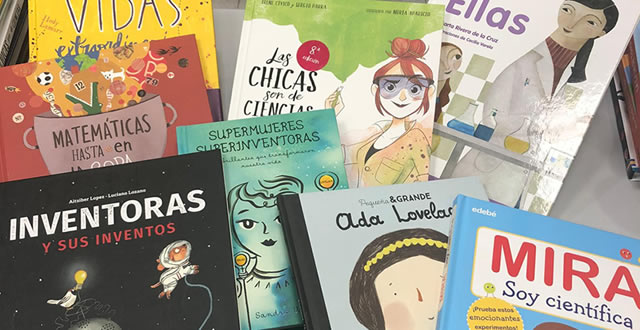 Libros para el 11 de febrero. Día de la Mujer y la Niña en la Ciencia